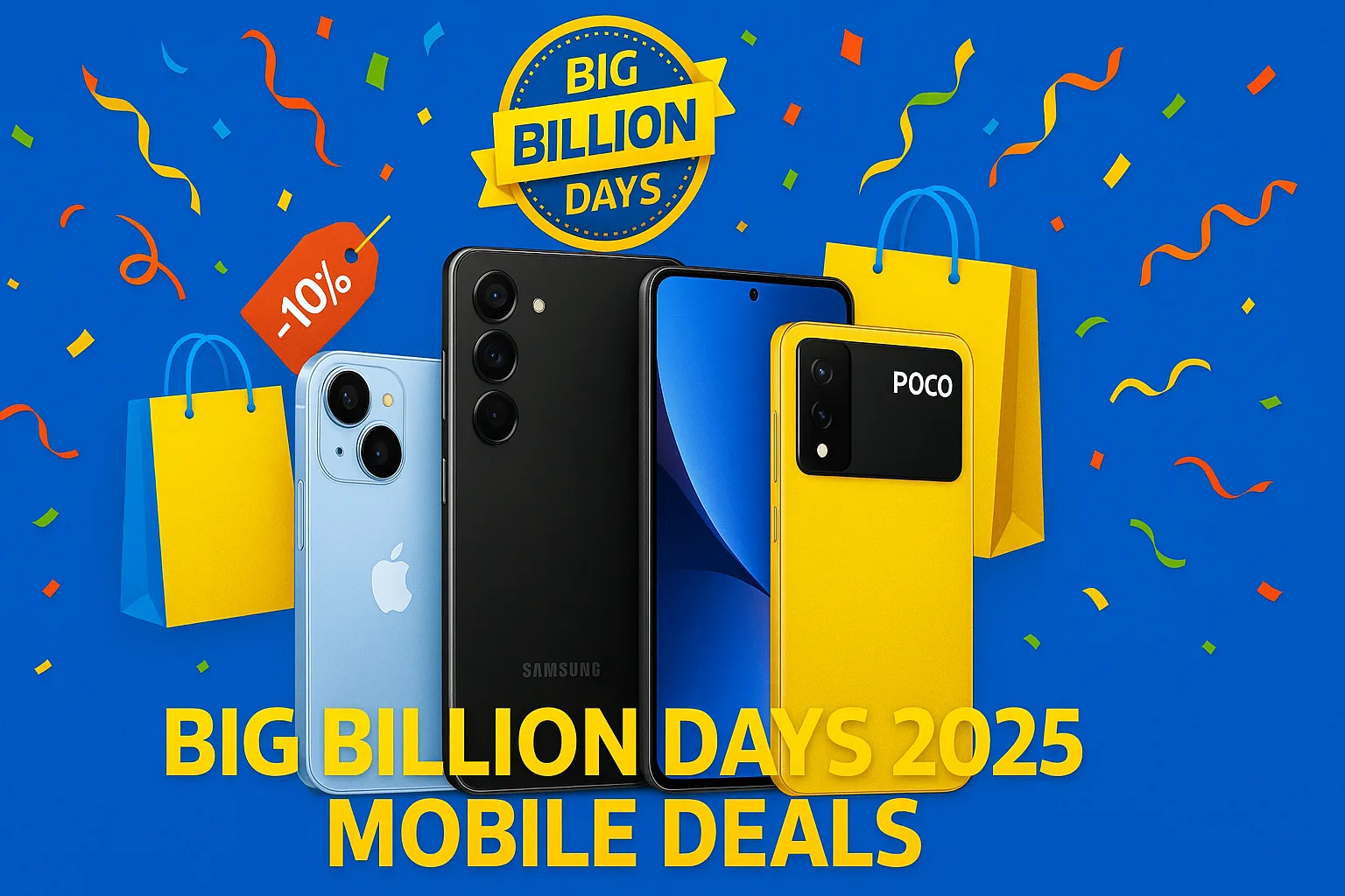 Big Billion Days 2025 Mobile Deals | Flipkart’s Top Smartphone Discounts